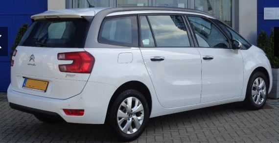 Left hand drive CITROEN C4 GRAND PICASSO  1.6 VTI 120PK